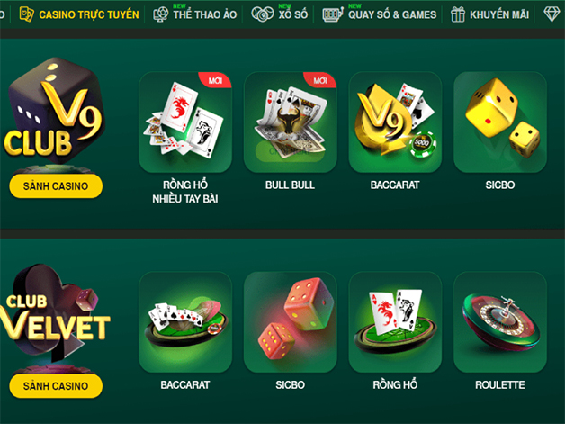 Đánh giá cá cược V9bet