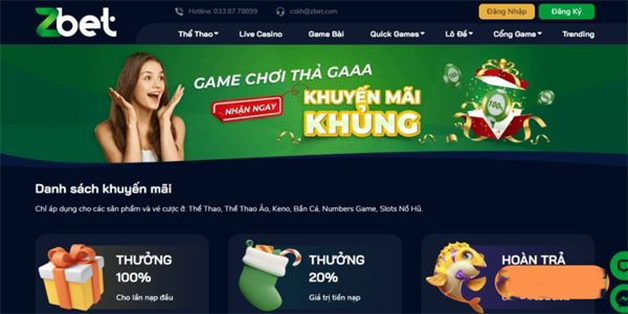 Kho game chơi đỉnh cao tại Zbet