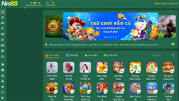 Nn88 – Nhà cái cá cược game bài trực tuyến uy tín