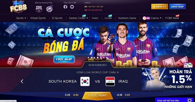 Tổng quan chung về nhà cái FCB8