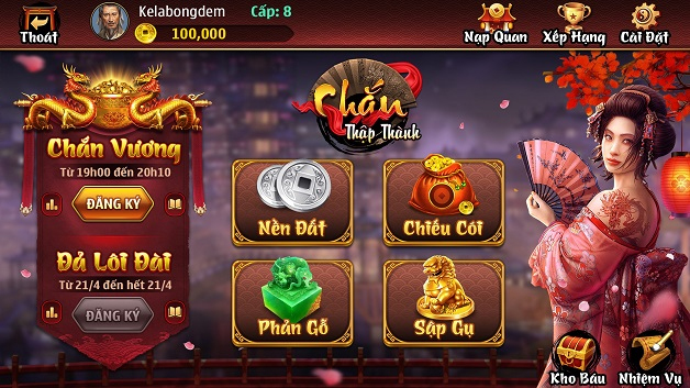 Link truy cập cổng game Thapthanh siêu uy tín